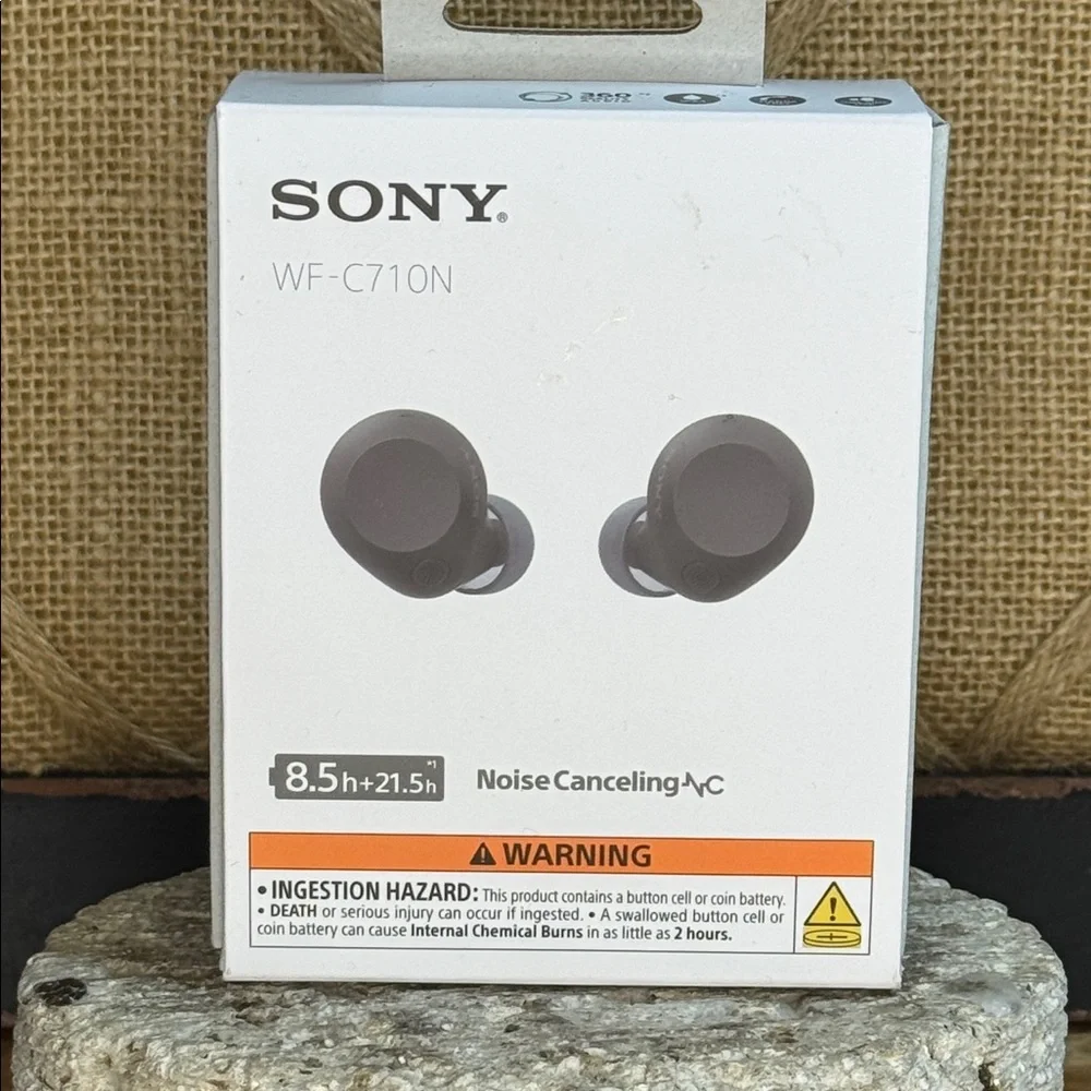 Sony WF-C710N Earbuds in Black Wireless Noise Canceling New in‎ Box